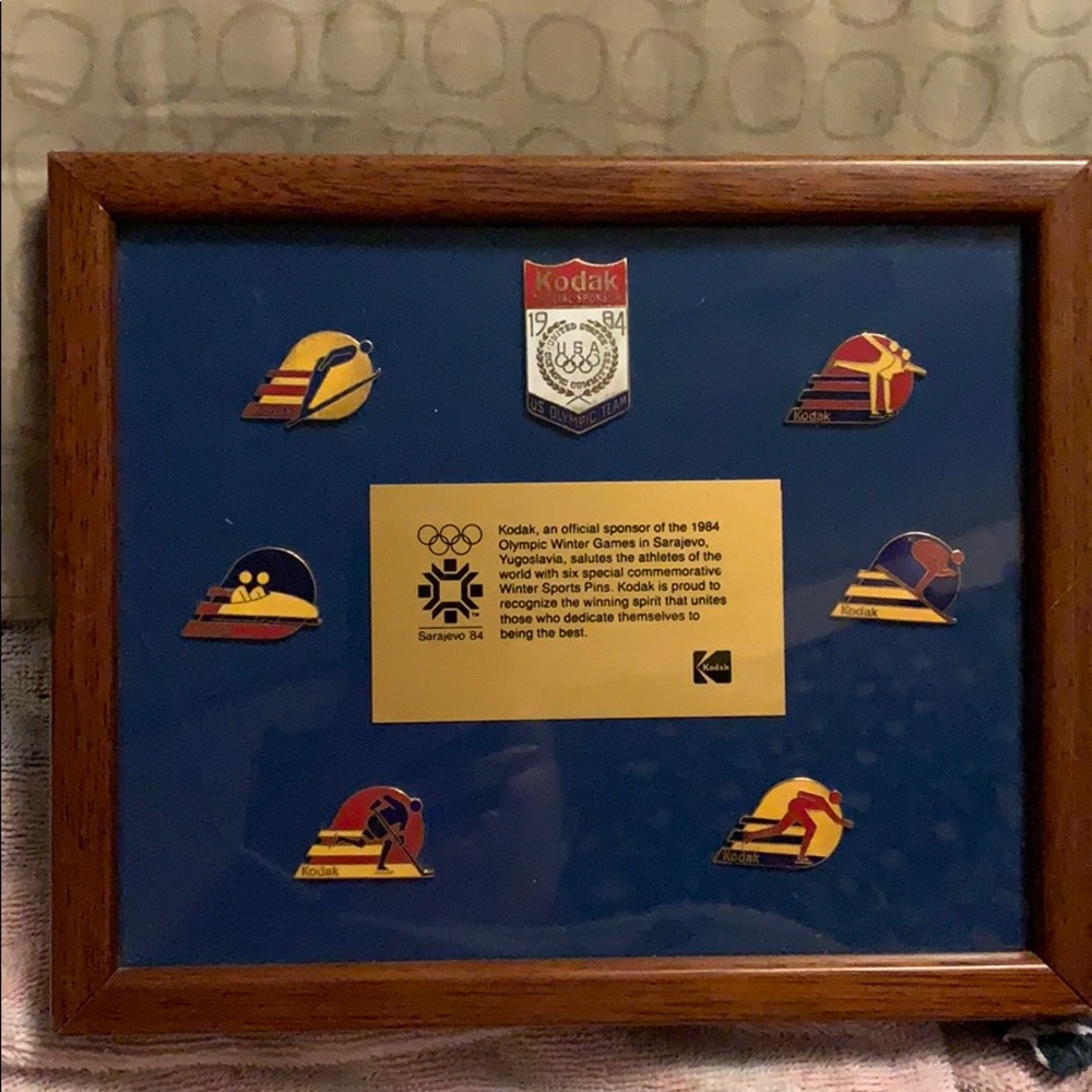 1984 Olympic Games pins